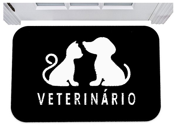 Capacho veterinário pet animais tapete para entrada 40x60
