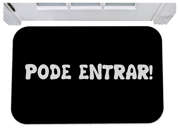 Capacho para porta pode entrar tapete 40x60
