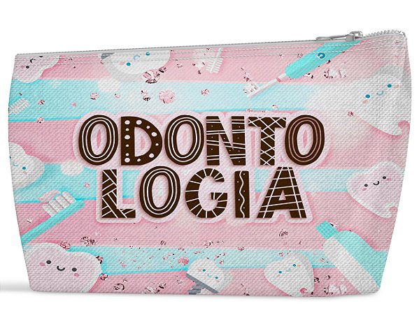 necessaire odontologia dentista bolsinha presente slim