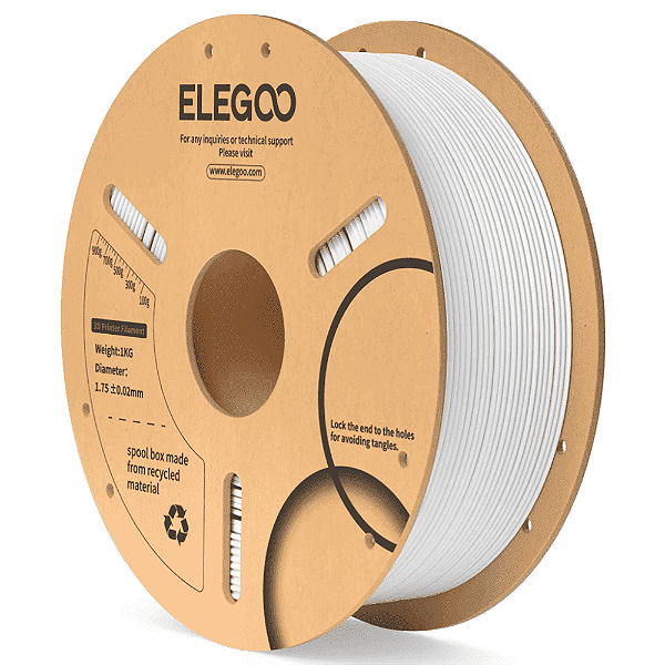Filamento Elegoo PLA 1.75mm 1Kg Branco