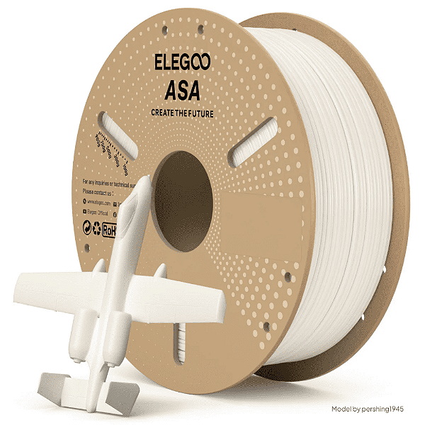 Filamento Elegoo ASA 1.75mm 1Kg Branco