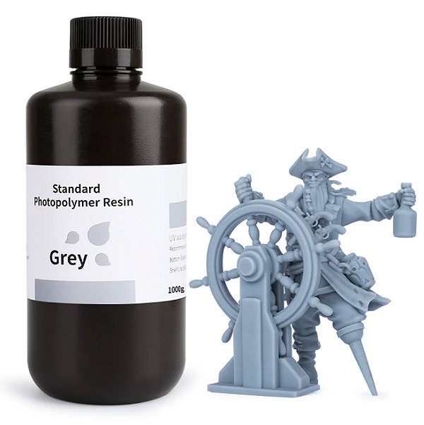 Resina Elegoo Standard (Padrão) 1Kg Cinza