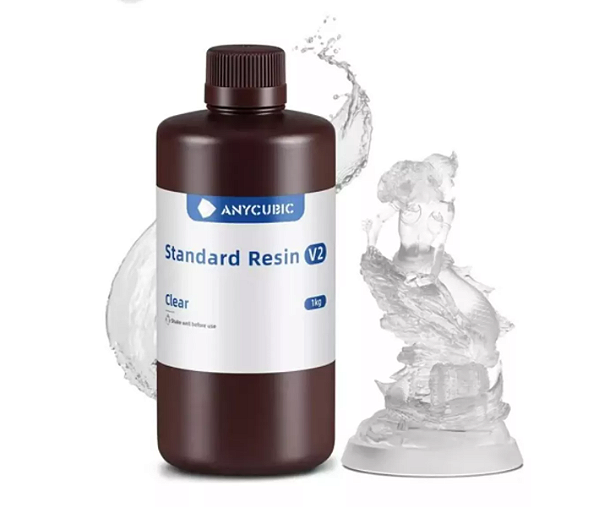 Resina Anycubic Standard (Padrão) 1kg Clear