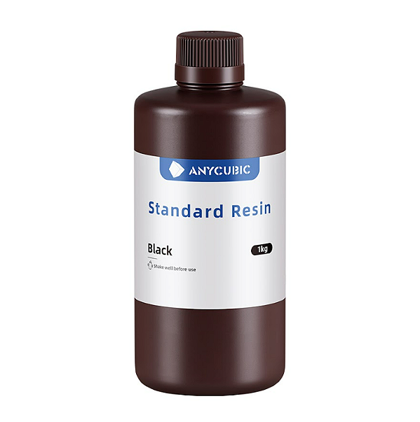 Resina Anycubic Standard (Padrão) 1kg Preto