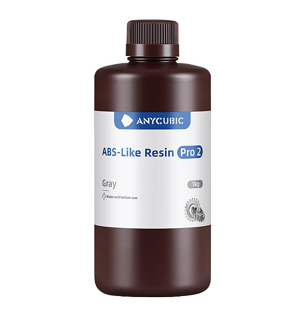 Resina Anycubic ABS Like Pro 2 Cinza 1kg