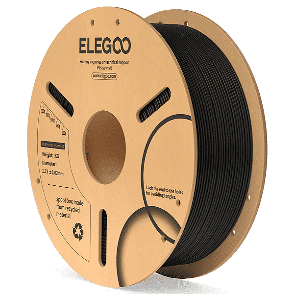 Filamento Elegoo PLA 1.75mm 1Kg Preto