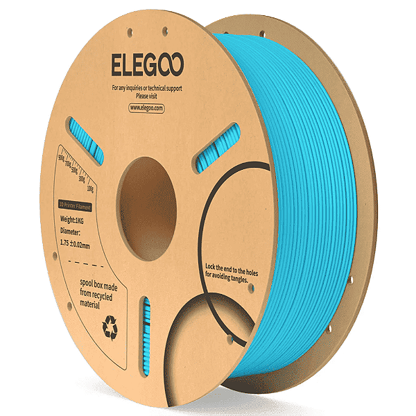 Filamento Elegoo PLA 1.75mm 1Kg Azul Céu