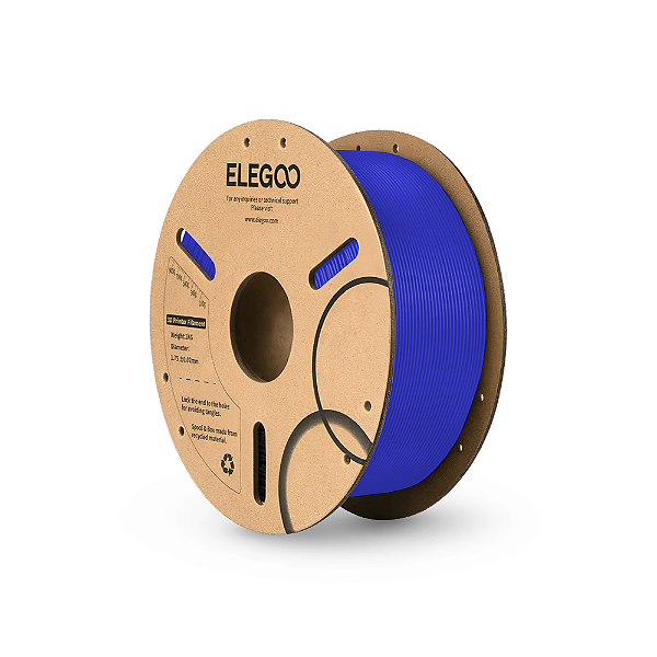 Filamento Elegoo PLA-CF (Fibra de Carbono) 1.75mm 1Kg Preto