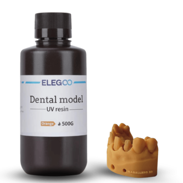 Resina Elegoo Dental Model UV 500g Laranja