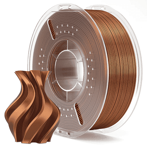 Filamento Elegoo PLA SILK 1.75mm 1Kg Bronze
