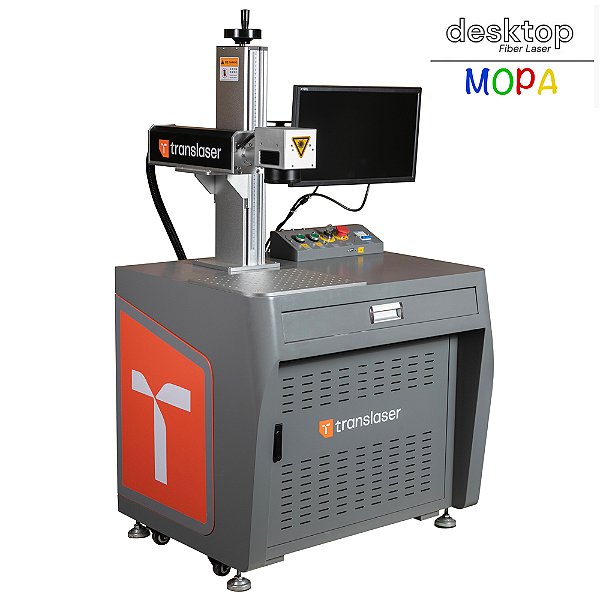 Máquina de Gravação a Laser 100W MOPA - Desktop Fiber Laser
