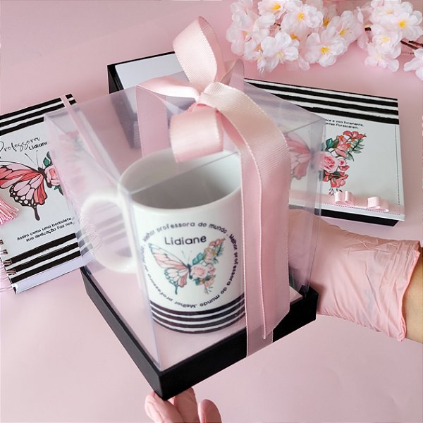 ARQUIVO - Caixa Cartonada c/ Acetato - Para CANECA