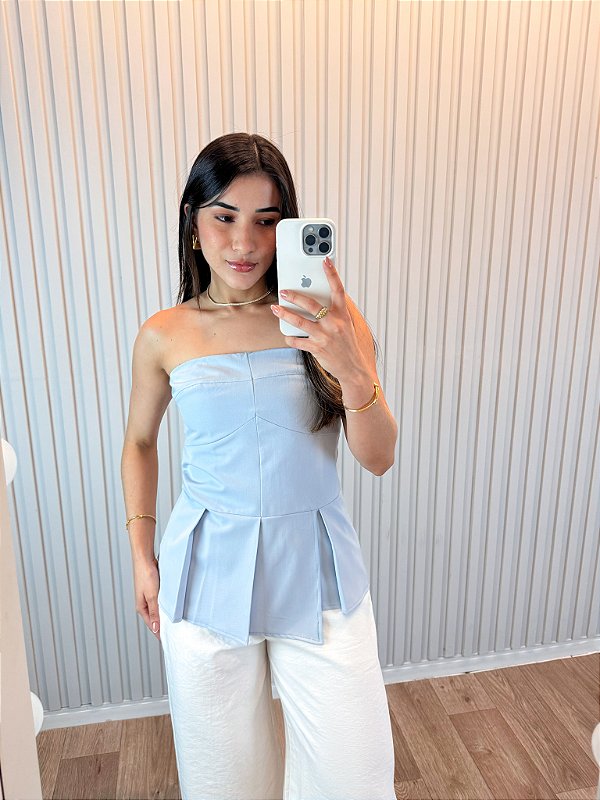 Blusa Peplum Juliana