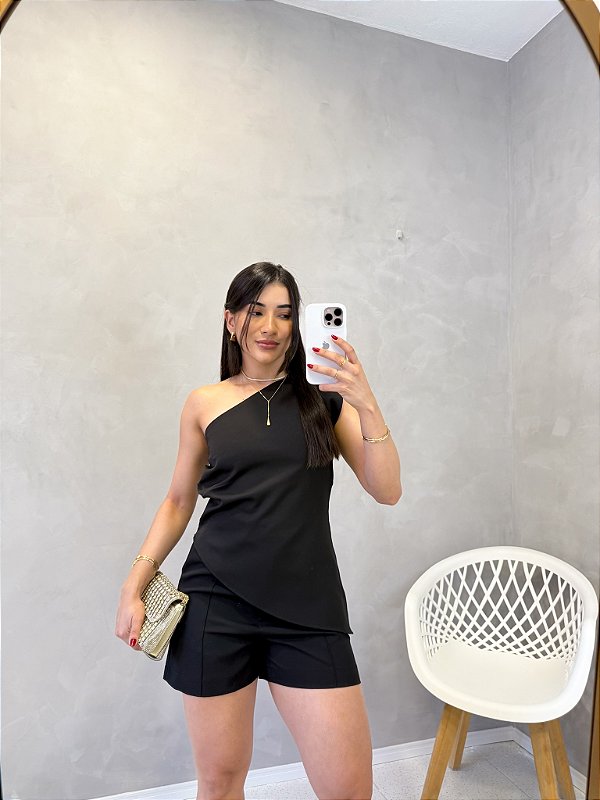 Blusa Yara Alfaiataria G (42)