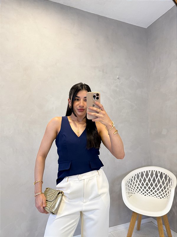 Blusa Babi Alfaiataria