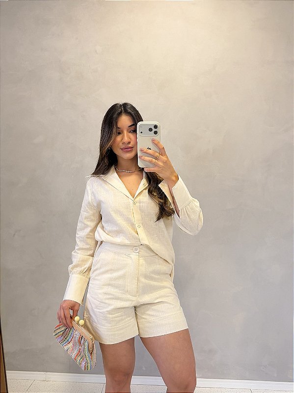 Conjunto Selina Linho Algodão