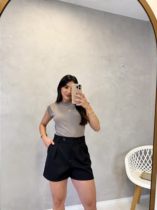 Blusa Muscle Tee Tricô