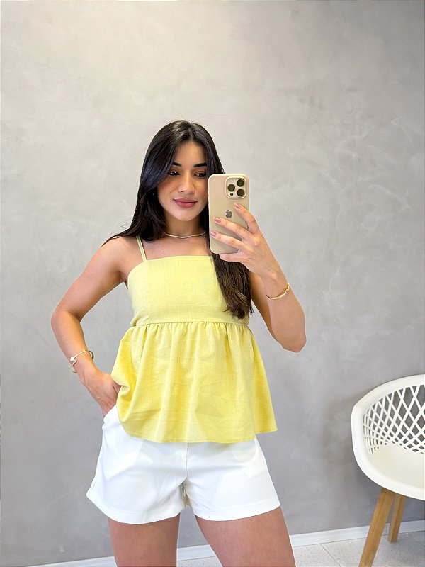 Blusa Bata Linho