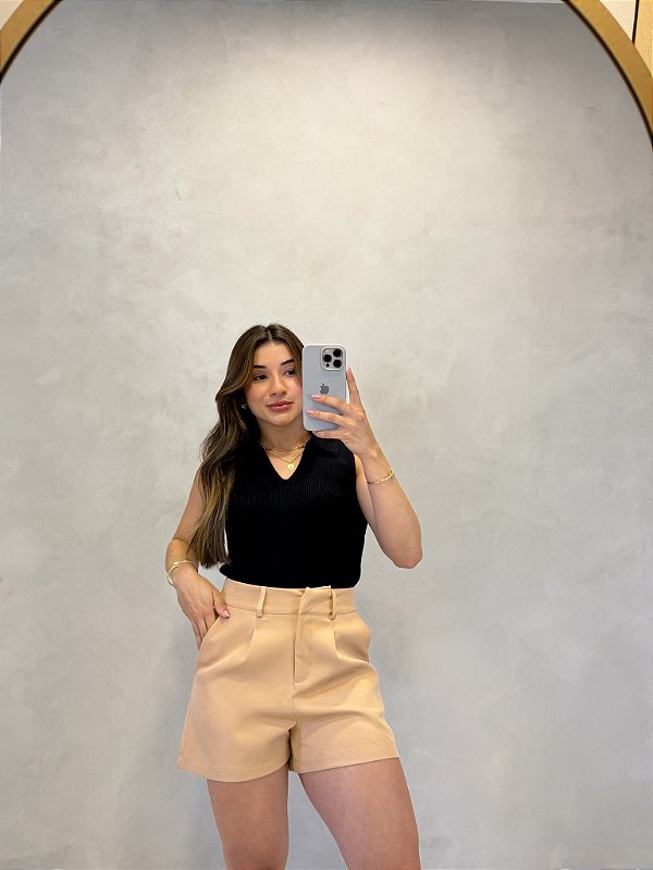 Blusa Polo Tricô