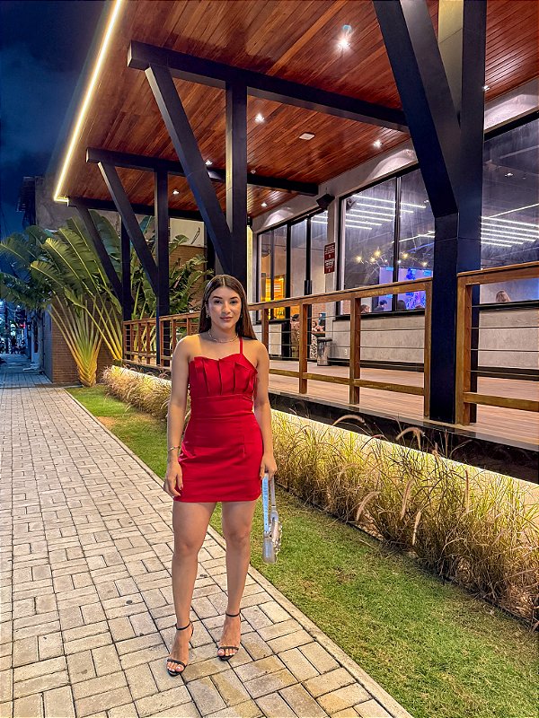 Vestido Tubinho Alfaiataria