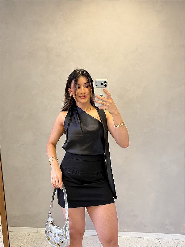 Blusa Cetim Suellen