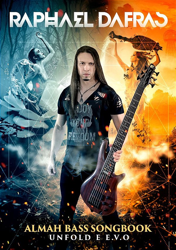 Raphael Dafras Almah Bass Songbook DIGITAL UNFOLD e E.V.O (Leia a descrição)