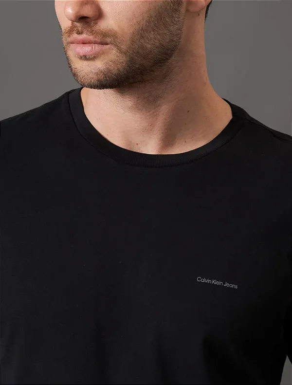 Camiseta Básica Calvin Klein Preto