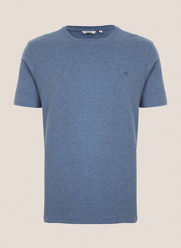 Camiseta Básica Melange Color Dudalina