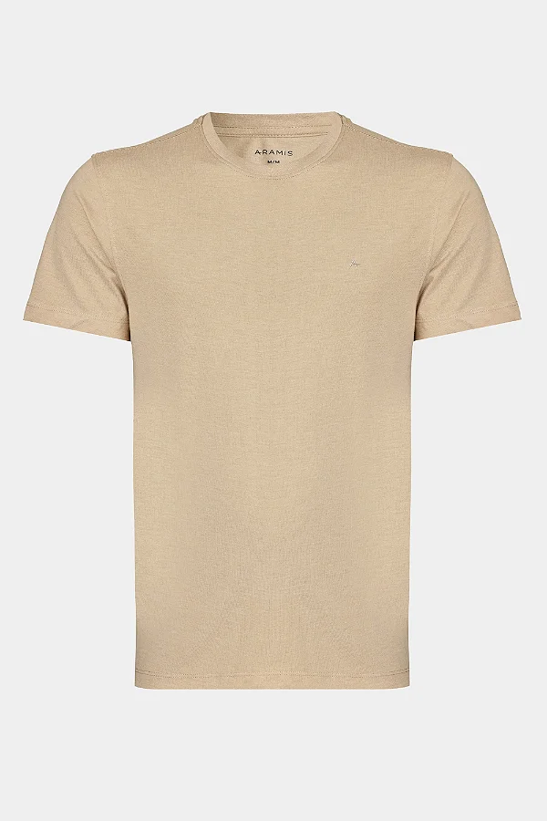 Camiseta Básica Aramis Areia