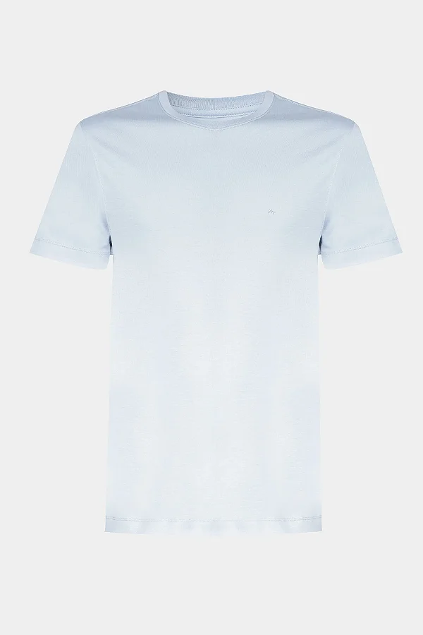 Camiseta Básica Aramis Azul Pastel