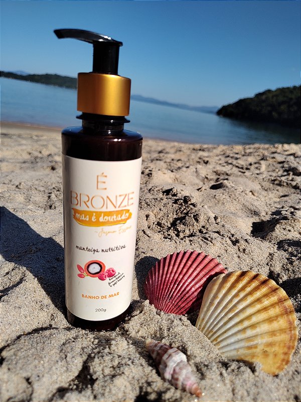 É Bronze mas é dourado - banho de mar - 200g