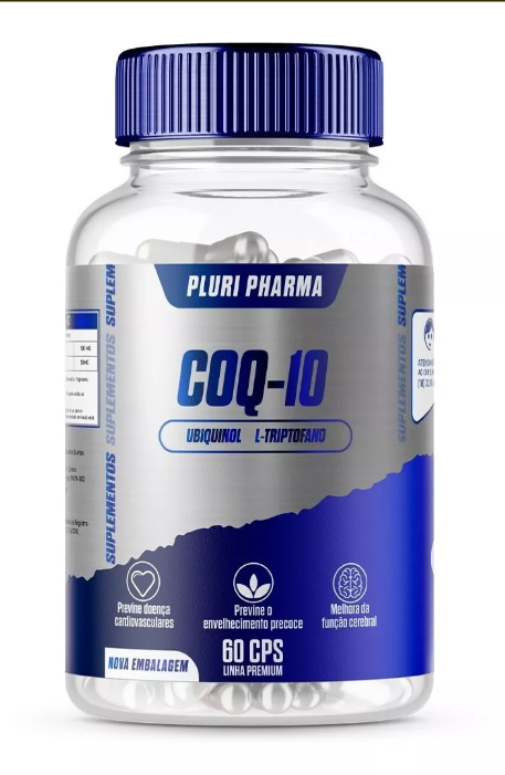 CoQ -10 100mg + Triptofano 50mg - 60 cápsulas