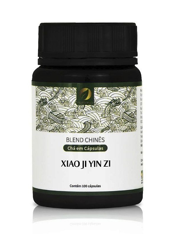 Xiao Ji Yin Zi - cistites/infecção urinária - 100 cápsulas