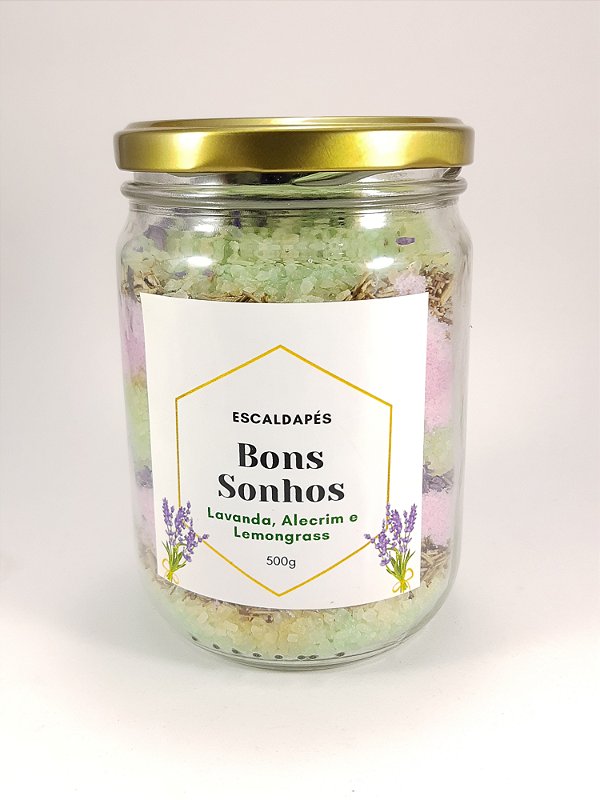 Escaldapés Bons Sonhos | Lavanda & Lemongrass