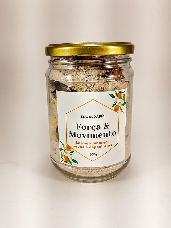 Escaldapés Força & Movimento | Laranja & Especiarias