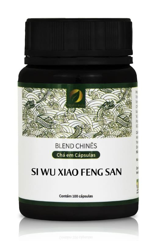 Si Wu Xiao Feng San | Dermatoses - 100 cápsulas