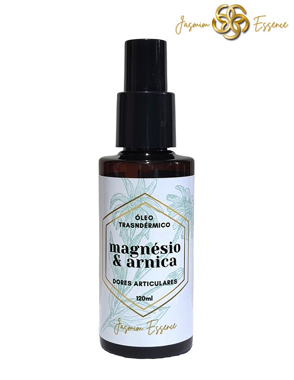 Óleo de magnésio & Arnica | Spray 120ml | Dores