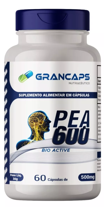 PEA (Palmitoiletanolamida) 600mg | 60 cápsulas