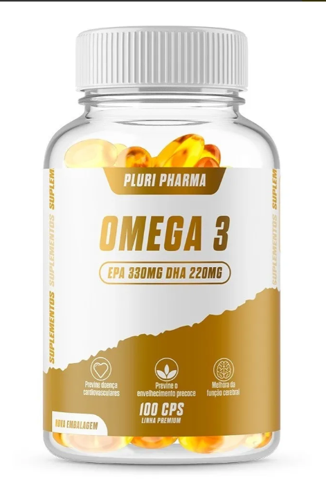 Ômega 3 Gold | EPA 330 - DHA 220 -  100 cápsulas