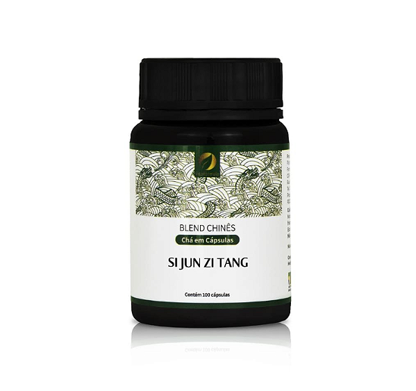 Si Jun Zi Tang | pulmão - 100 cápsulas