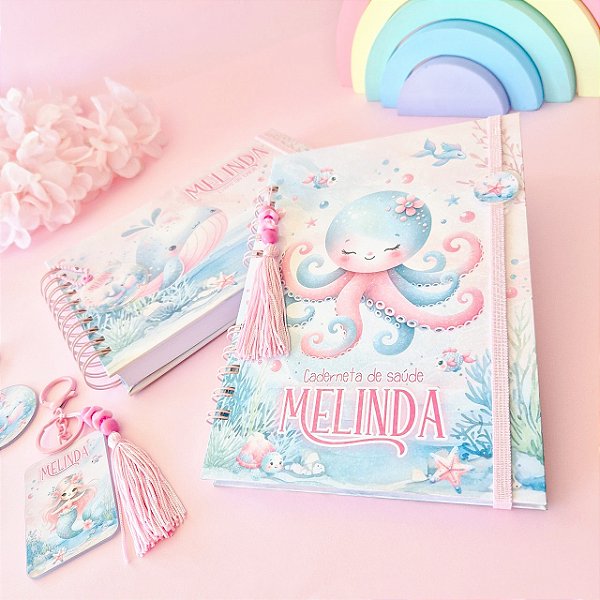 Combo maternidade fundo do mar menina