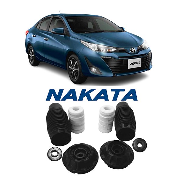 Kit Do Amortecedor Dianteiro Nakata Yaris Sedan 2019 2020 21 - Auto  Importados - Especializados em Suspensão Automotiva