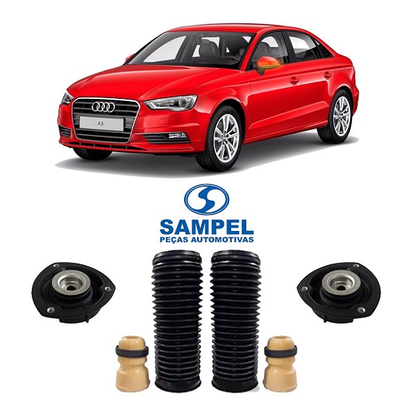 Par Kit Coxim Batente Dianteiro Audi A3 Sedan 2013 A 2020