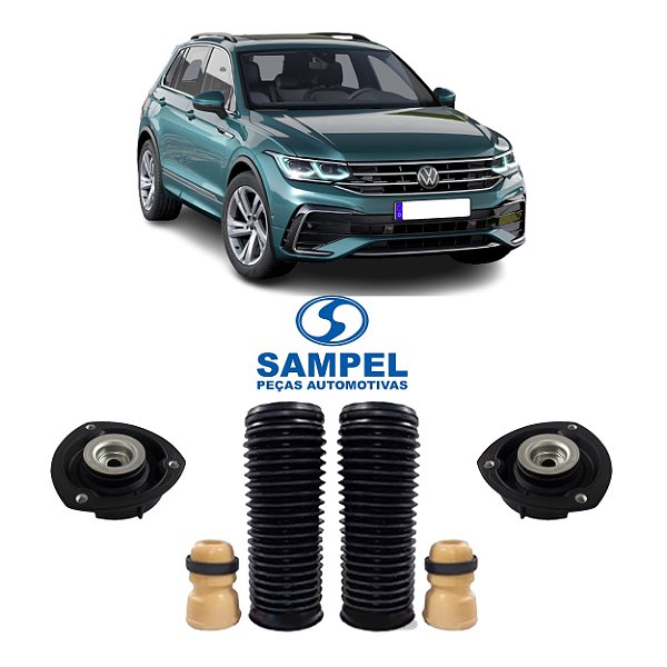 Par Kit Reparo do Amortecedor Dianteiro Volks Tiguan 2018 A 2021