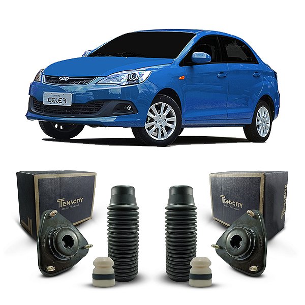 Par Kit Dianteiro Chery Celer Sedan 2012 Até 2017