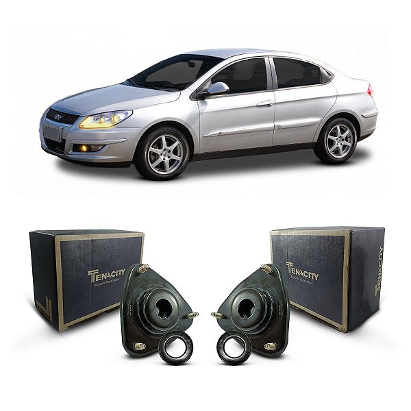 Coxim Tenacity Dianteiro Chery Cielo 2010 A 2012