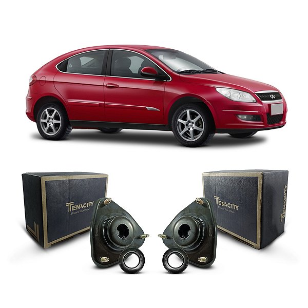 Coxim Tenacity Dianteiro Chery Cielo 2010 A 2012