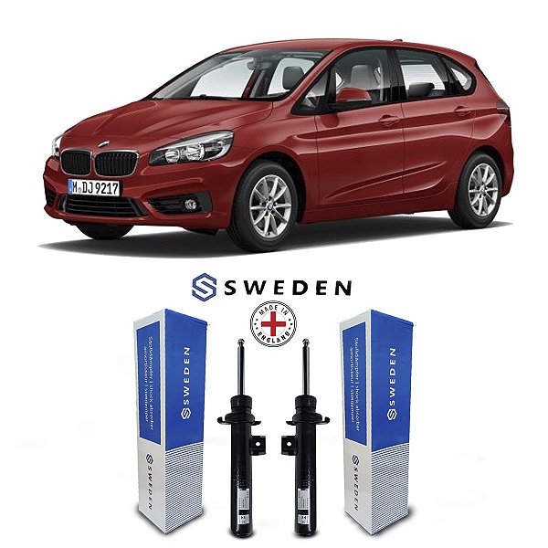 2 Amortecedor Original Sweden Dianteiro Bmw 225i 2014 A 2016