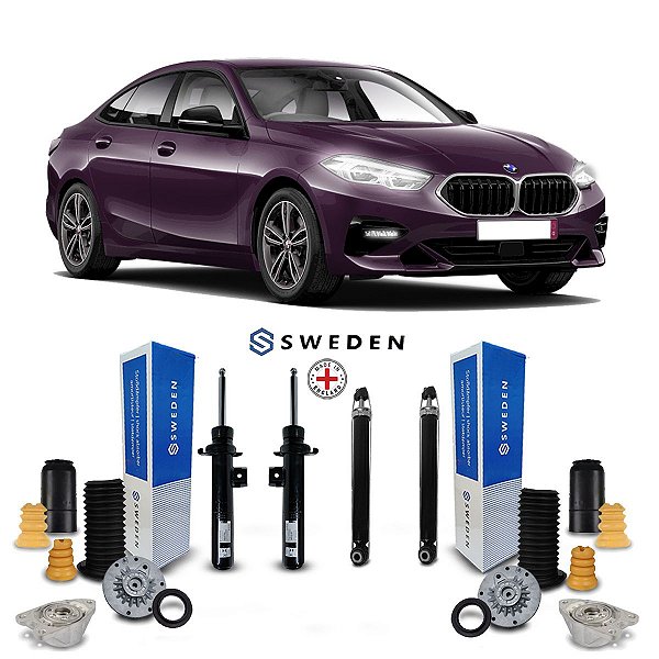 Jogo Amortecedor + Kit Suspensão Bmw 218i 2019 2020 2021 22