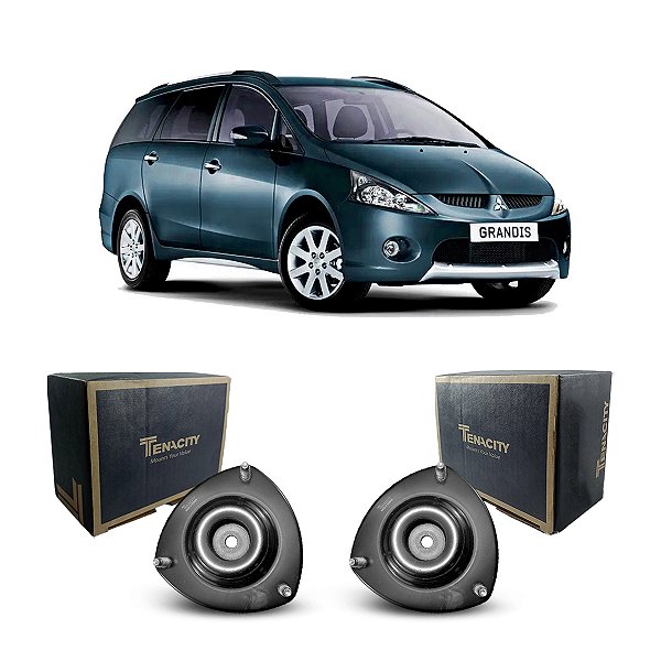 2 Coxim Amortecedor Dianteiro Mitsubishi Grandis 2005 A 2008